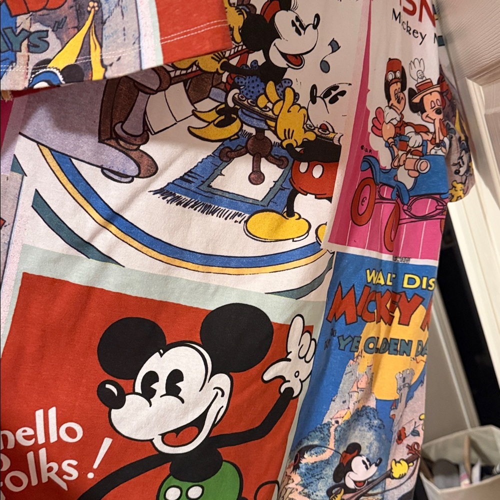 Walt Disney Mickey Mouse Graphic Women’s Dress - Multicolor - Picture 4 of 4
